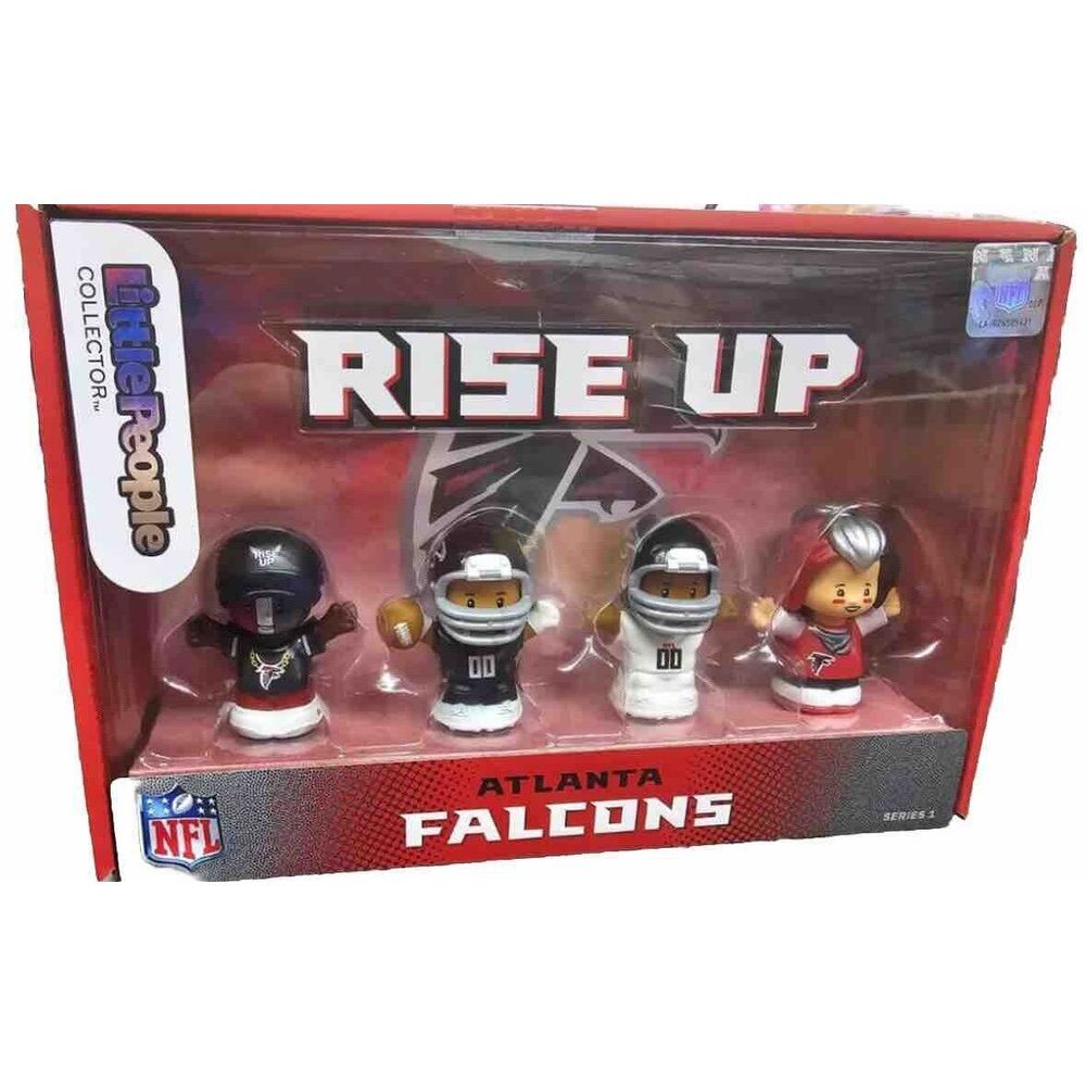 Fisher-Price Little People Collector NFL Atlanta Falcons Figure Set HNJ34
